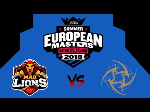 MAD Lions E.C. vs Ninjas in Pyjamas | EUROPE MASTERS FINAL !!! Best Highlights !!