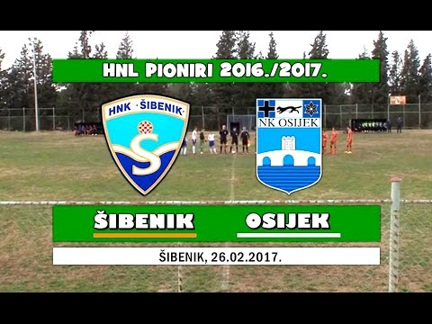 HNL PIONIRI: ŠIBENIK - OSIJEK, 26.02.2017.