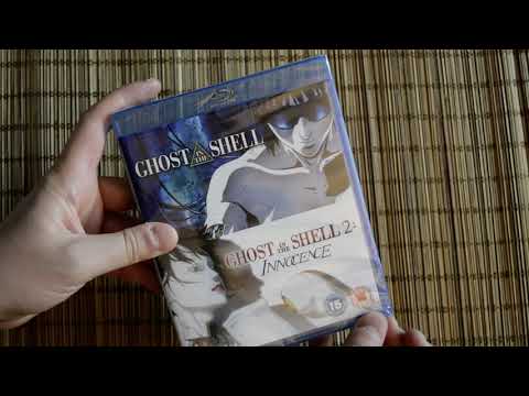[ASMR] Unboxing Ghost in the Shell (1 and 2) Bluray Movies