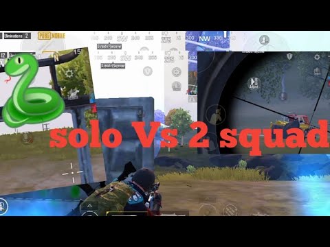 OMG 😱 s.n. Solo vs 2 squad war