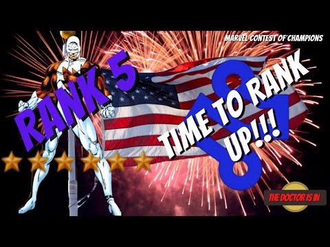 MCOC Rank Up Time 6 Star Guardian To Rank 5 What's The Winter Soldier Index