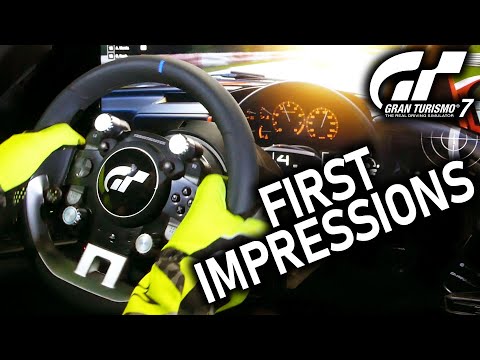 Thrustmaster TGT II First Impressions On Gran Turismo 7 (From a Logitech G29)