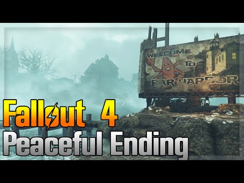 Fallout 4 Far Harbor: BEST Ending - Peace Between Far Harbor, Children of Atom & DiMA!