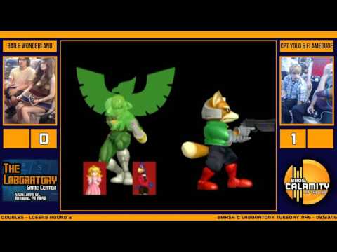 S@LT #46 | Bad & Wonderland vs Cpt Yolo & FlamingDude69 - Losers Round 2 - Melee Doubles