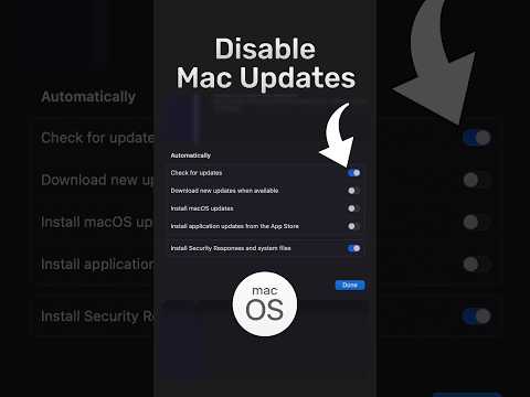 macOS: Cómo deshabilitar las actualizaciones rápidas de software de seguridad