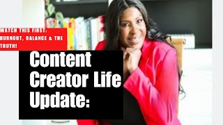 Thinking of Becoming a 2025 Content Creator ? Watch This First | Burnout, Balance & The Truth