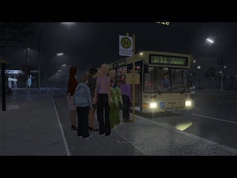 Omsi 2: MAN NL202 - U-Bhf Rathaus Spandau - Bahnhof Falkensee - Part #2/3 [HD]