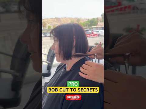 PRO BOB HAIRCUT TOP SECRETS: Complete Tutorial Linked Below! 🔥🔥🔥