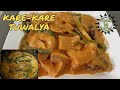 KARE-KARE TUWALYA NG BAKA simple recipe vlov#023