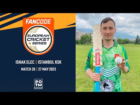 POTM: I.Elec - IST vs TRK | Highlights | FanCode ECS Bulgaria | 27 May 2023 | ECS23.383