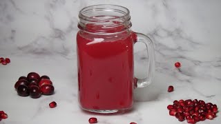 Pomegranate Cranberry Juice Refreshing And Rich In Antioxidants