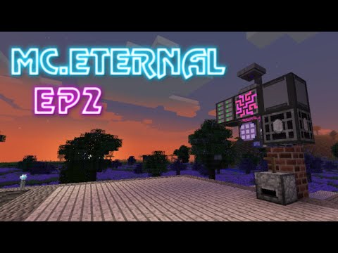 MC Eternal EP 2 - Immersive Engineering Water Wheel Power Generation Tips! Applied Energistics 2!