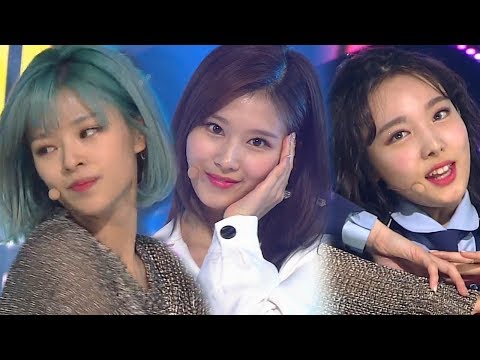 "ADORABLE" TWICE (Twice) - What is Love? @ Popular Inkigayo 20180429