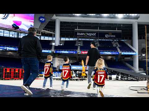 Miami Winter Classic Stadium Tour! 🌴❄️