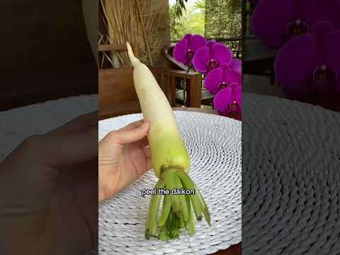 HOW to pickle daikon #recipe #asrm #daikon