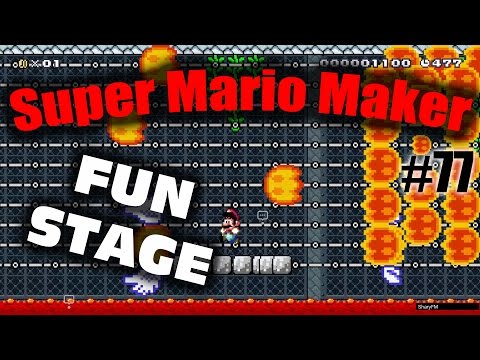 Super Mario Maker - Lava Bubble Castle Stage (7.99%)