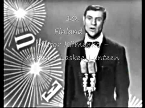 My top 18 of Eurovision 1965