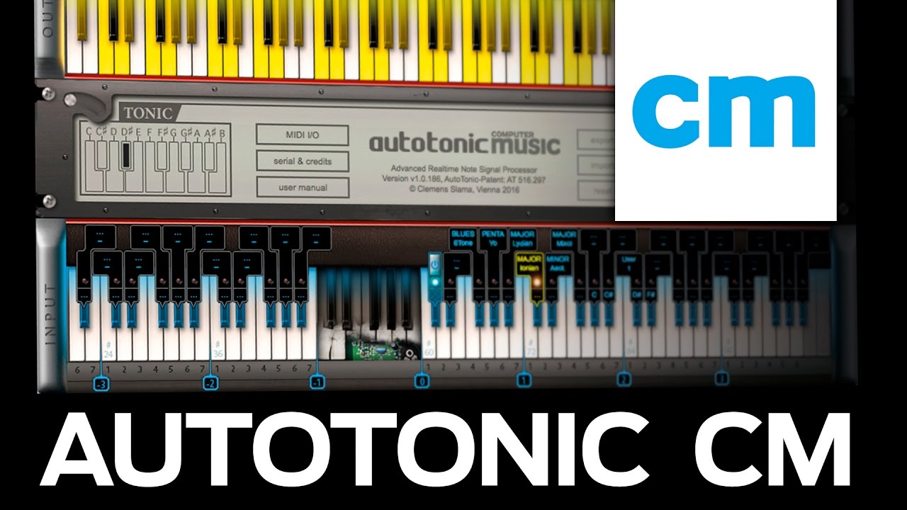 FREE PC/Mac MIDI Chords & Scales App â€“ AutoTonic CM - YouTube