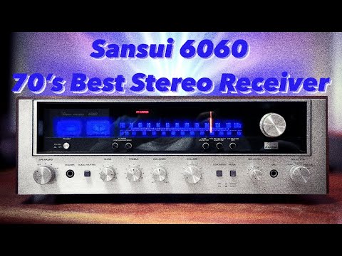 Sansui 6060 🌈RaRe🌈 1976 Vintage Stereo Receiver image 7