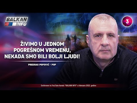 INTERVJU: Predrag Popović - Živimo u pogrešnom vremenu, nekada smo bili bolji ljudi! (17.2.2022)