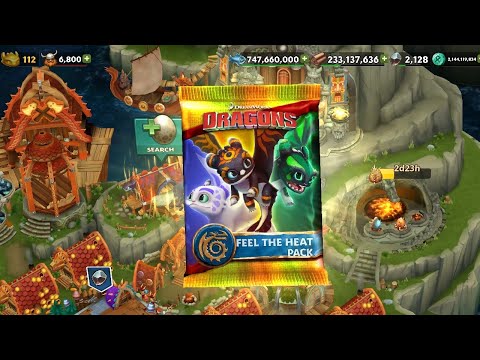 The new limited time Pack ''Feel the Heat'' Has just Dropped Dragons:Rise of berk