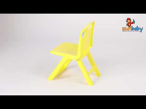 sunbaby Foldable Baby Chair,Strong and Durable Plastic Chair for