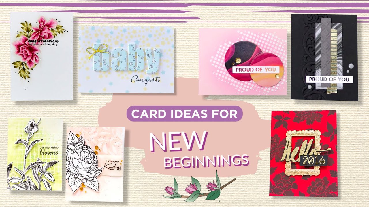 5 Card Ideas for New Beginnings