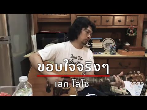 ขอบใจจริงๆ (Acoustic Ver.) - เสก โลโซ