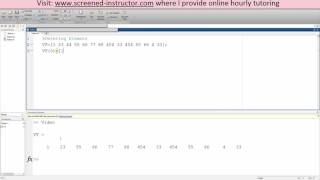 MATLAB- Deleting Elements