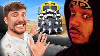 Train Vs Lamborghini | Dj iTubz Reacts to MrBeast