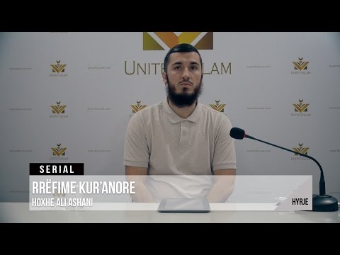 01.  Rrëfime Kur'anore - Hyrje  || Hoxhë Ali Ashani