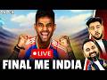 India Into The FINALS Jacob Bethell 104 Ne Saans Atka Di Sanju Samson 89 Axar Patel Fielding