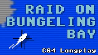 Raid on Bungeling Bay - Commodore 64 Longplay - Retro Action/Strategy Game - No Commentary