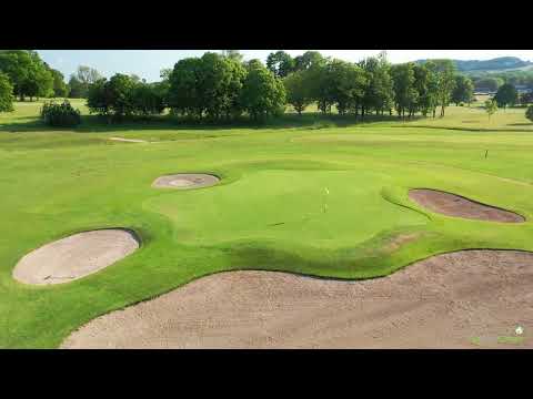 Golf De Vittel Ermitage - drone aerial video - Mont Saint-Jean - hole#14