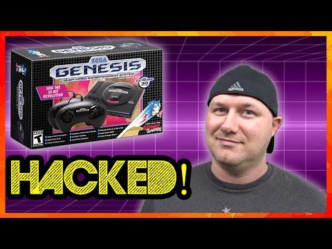 The Sega Genesis Mini is HACKED! Genesis Mini UI on SNES Classic | Retroarch on the Genesis Mini!