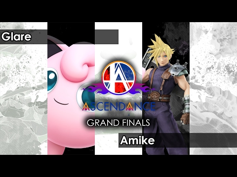 Smash 4: Sin | Glare (Jigglypuff...) V Amike (Cloud/Corrin...) - Ascendance 18 Tournament SSB4