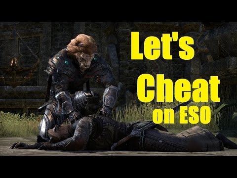 Let's Cheat on ESO Elder Scrolls - EXP exploit, levels...