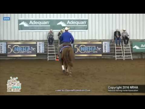 One More Nite ridden by Garth Hystad  - 2016 NRHA Derby (NP, Show 2)