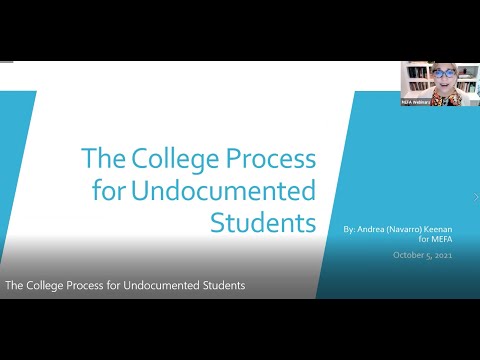 The College Process for Undocumented Students