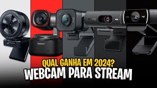 Top 5 melhores WEBCAM PARA STREAM em 2024! ✅