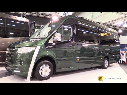 2020 Mercedes Sprinter Spica Grand Tourer Passenger Van Walkaround -  Exterior Interior Tour