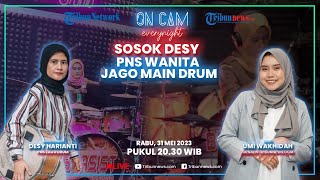 Viral PNS Wanita Jago Main Drum, Bu Desy Sukses Curi Perhatian & Bikin Kagum Warganet