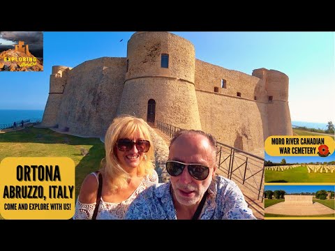 Ortona Abruzzo Italy - Battle of Ortona World War 2, Castello Aragonese - Exploring Abruzzo