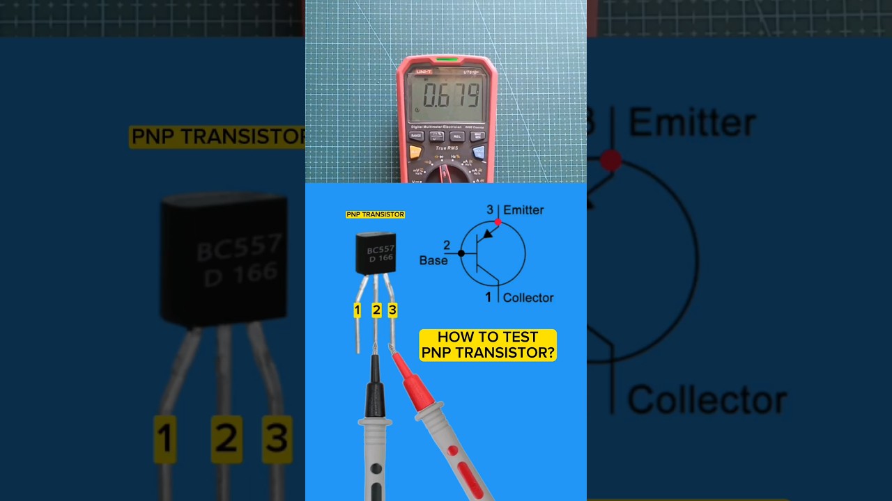BC557 PNP Transistor – High Gain, Low Noise Video Thumbnail