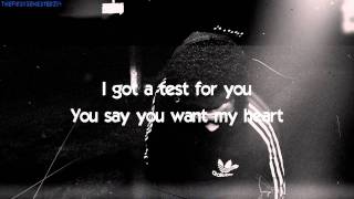 Initiation - The Weeknd Lyrics Onscreen