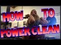 Anleitung Power Clean