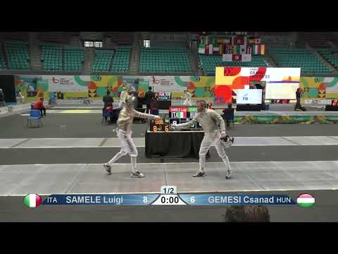 Tunis Grand Prix 2023 SMS - L8 - Gigi Samele ITA v Csanad Gemesi HUN