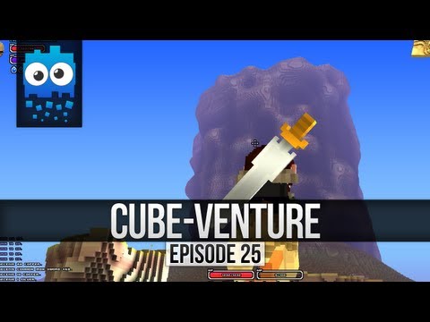 Cube-Venture Episode 25 : Cube World Alpha Let's Play! - Rock climbing is not fun!
