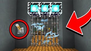 How to Build a WORKING ELECTRIC DOOR in Minecraft! (NO MODS!)