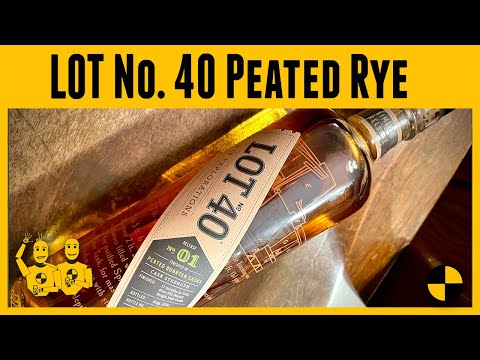 Lot No. 40 Cask Strength Rye Explorations Peated Edition